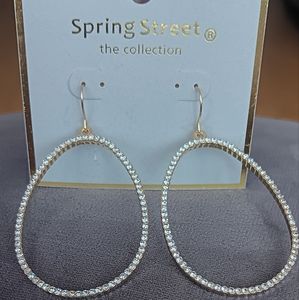 Spring Street Earrings  BRAND NEW WITH TAGS